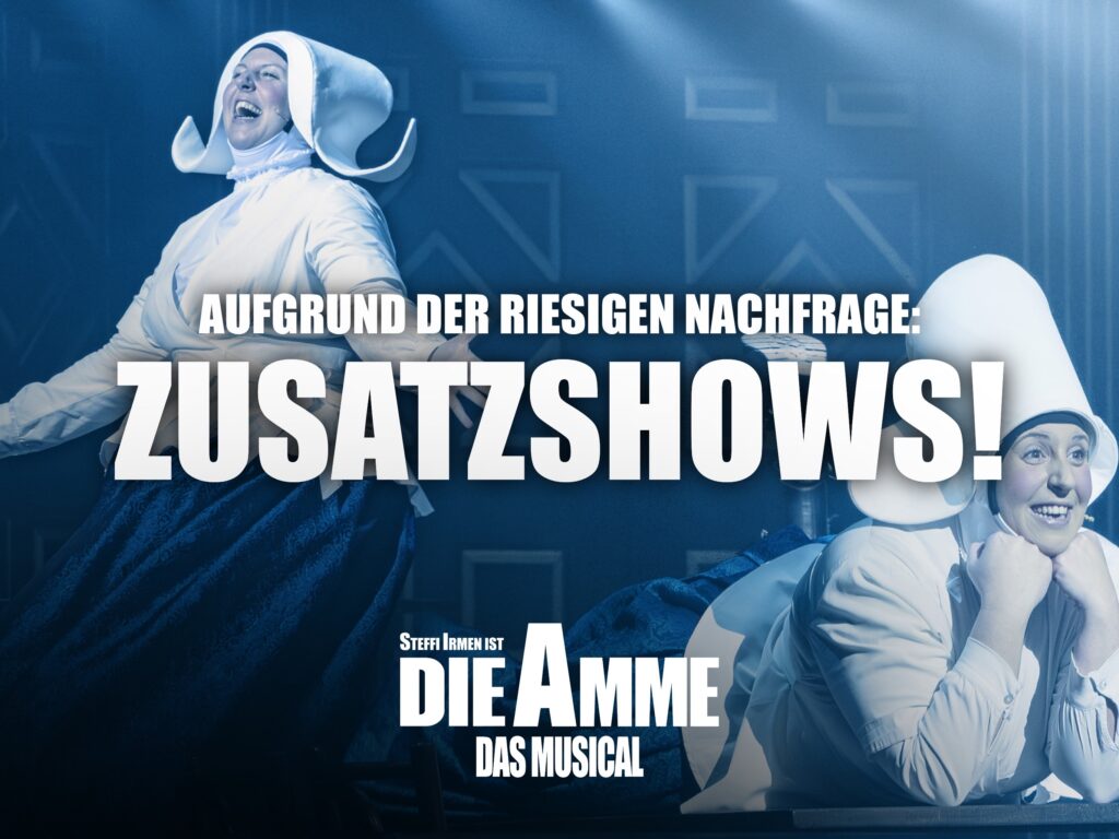 Text Logo - Zusatzshows "Die Amme"